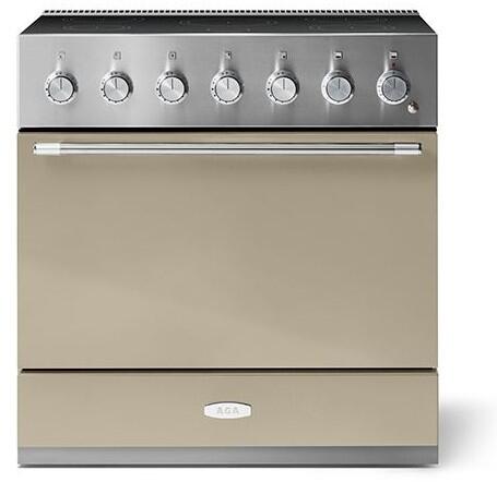 AGA AMC36INFWN Mercury Series 36 Inch Fawn Induction Electric Freestanding Range