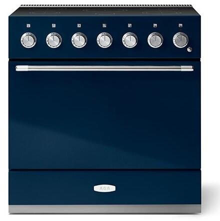 AGA AMC36ININD Mercury Series 36 Inch Indigo Induction Electric Freestanding Range