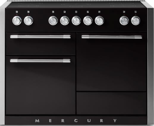 AGA Mercury 48" Gloss Black Induction Triple Oven Range - Convection