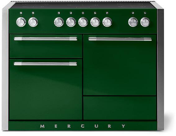 AGA AMC48INCWG Mercury Series 48 Inch Induction Electric Freestanding Range in Cornwall Green