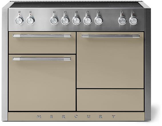 AGA AMC48INFWN Mercury Series 48 Inch Induction Electric Freestanding Range in Fawn