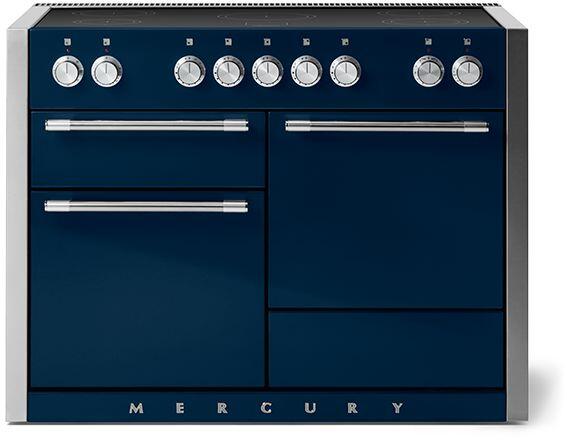 AGA AMC48ININD Mercury Series 48 Inch Induction Electric Freestanding Range in Indigo