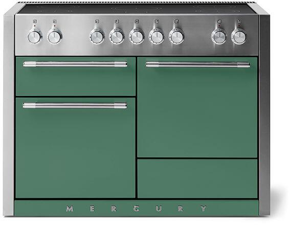 AGA AMC48INMG Mercury Series 48 Inch Induction Electric Freestanding Range in Mineral Green
