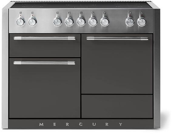 AGA AMC48INSLT Mercury Series 48 Inch Induction Electric Freestanding Range in Slate