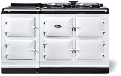 AGA AR7560IWHT Classic Cast Iron Series 60 Inch Electric Freestanding Range