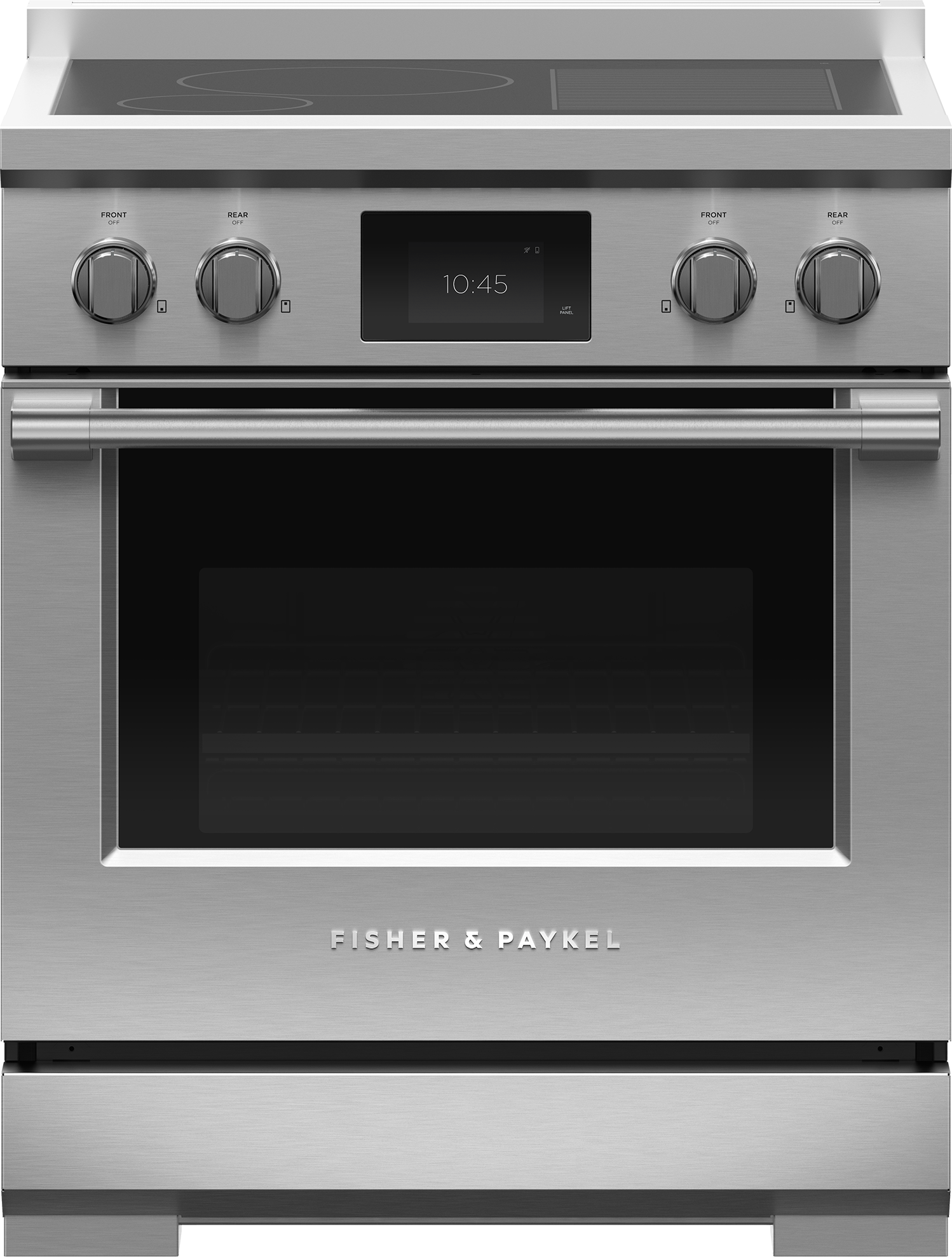 Fisher Paykel Series 9 Professional 30" Stainless Steel Self Clean Smoothtop Induction Range - Convection