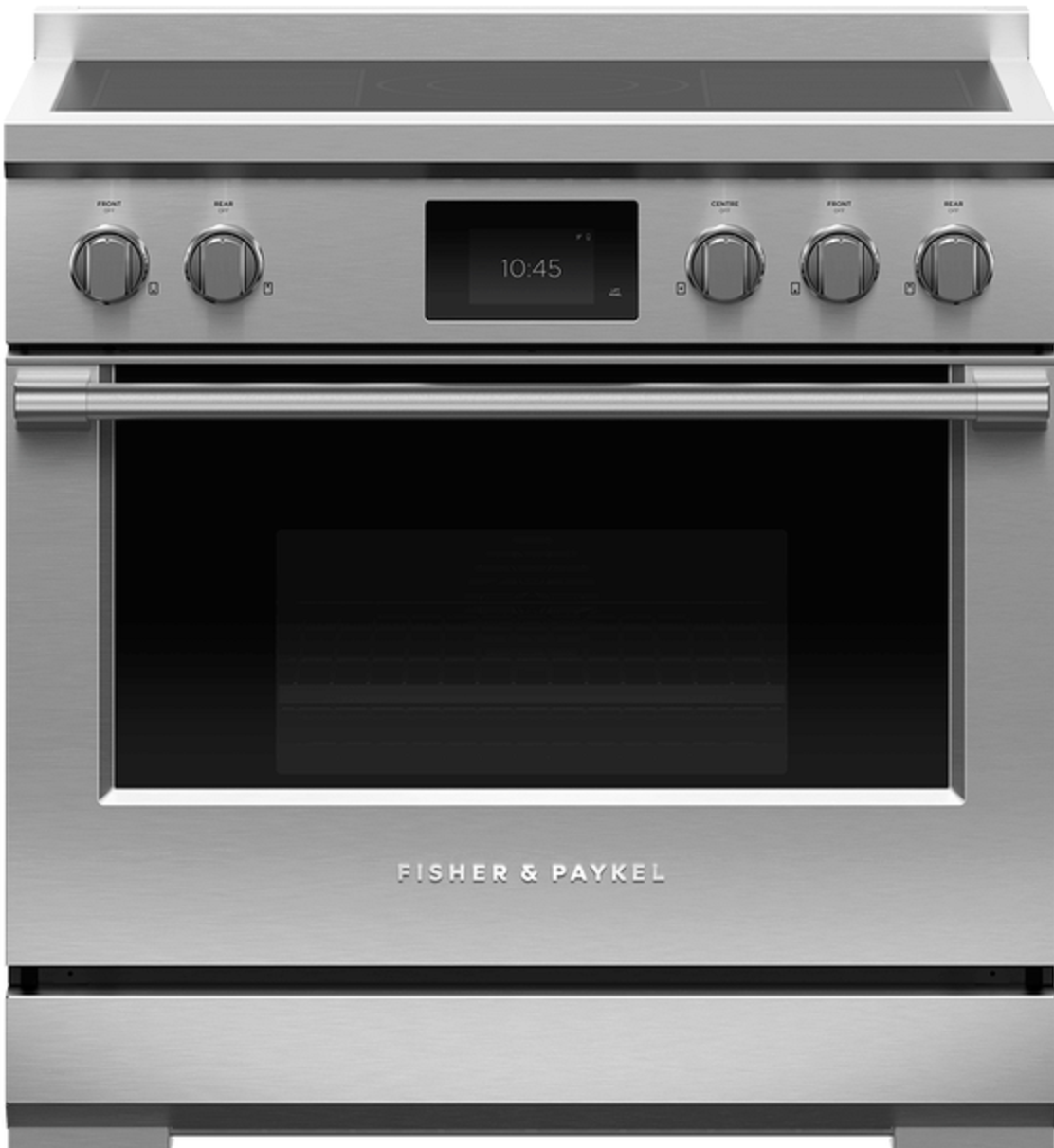 Fisher Paykel Series 9 Professional 36" Stainless Steel Self Clean Smoothtop Induction Range - Convection