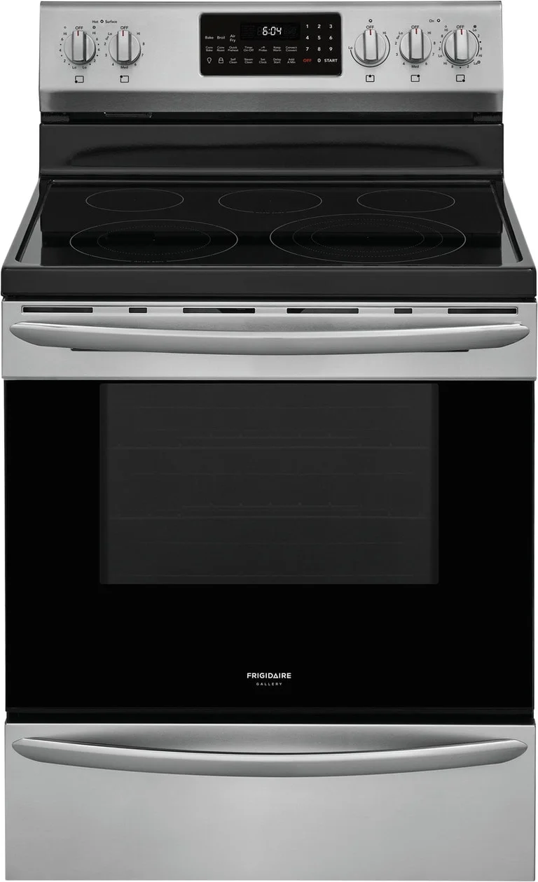 Frigidaire Gallery 30" Stainless Steel Electric Smoothtop Range with Air Fry