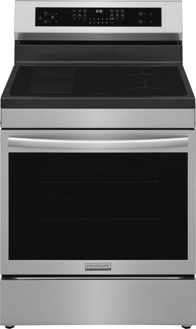 Frigidaire 30 Inch Freestanding Induction Range With 15+ Cooking Modes and Total Convection: Stainless Steel
