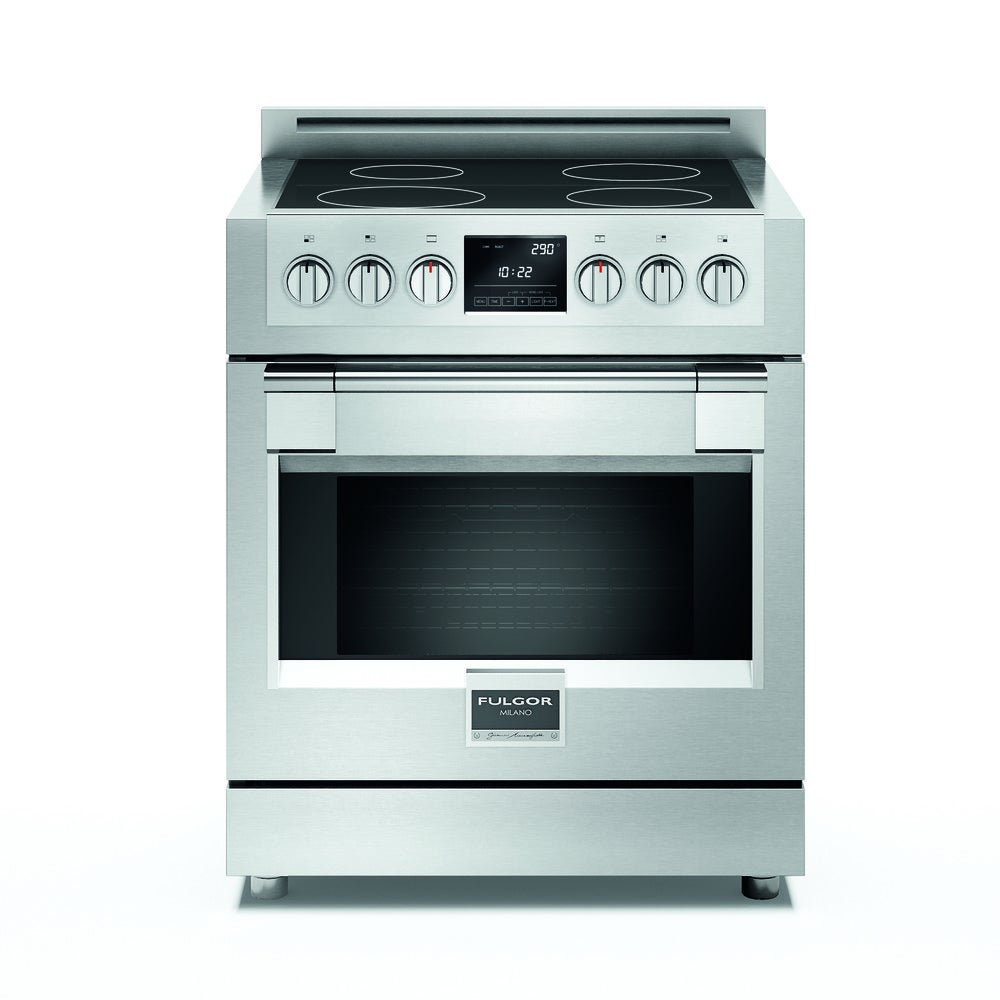 Fulgor Milano F6PIR304S1 Sofia Series 30 Inch Stainless Steel Induction Electric Convection Freestanding Range