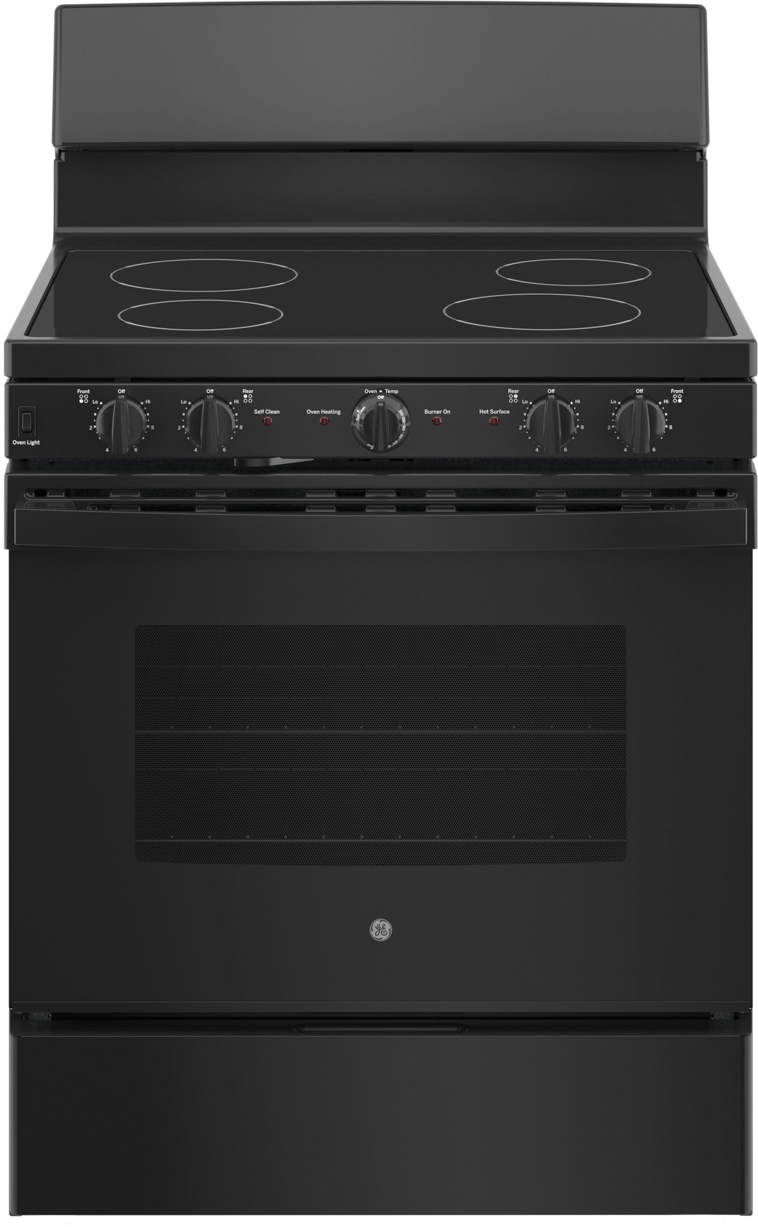 GE JB480DYBB GE Energy Star 30 Free-Standing Electric Radiant Smooth Cooktop Black
