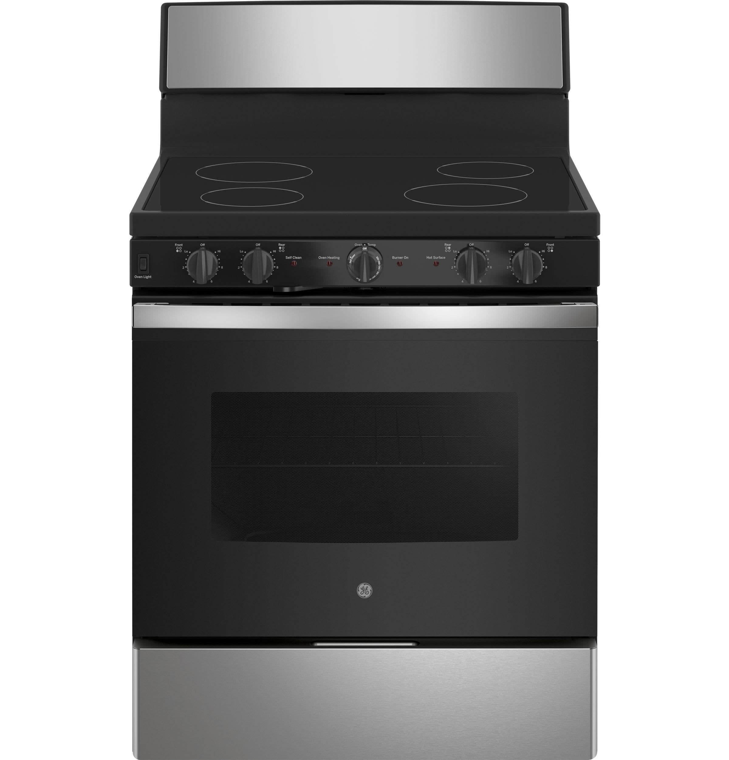 GE JB480STSS 30 Inch Electric Freestanding Range