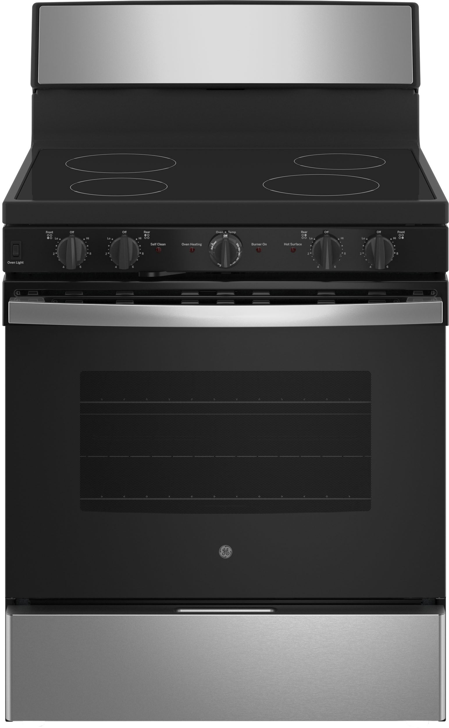 GE JB480SYSS GE Energy Star 30 Free-Standing Electric Radiant Smooth Cooktop Stainless Steel