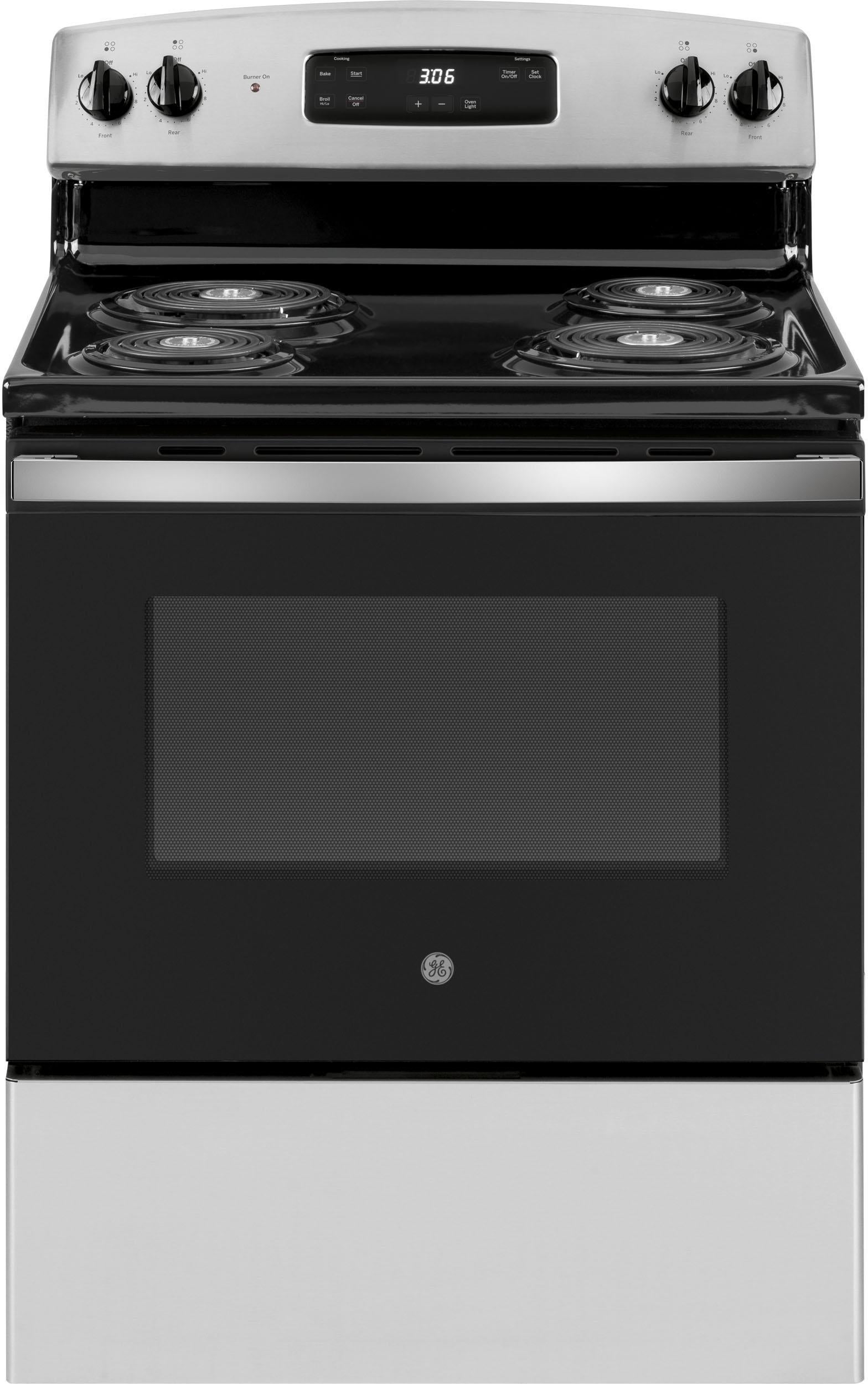 GE JBS360RTSS 30 Inch Electric Freestanding Range