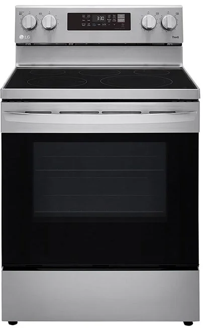 LG LREL6323S 30 Inch Stainless Steel Electric Convection Freestanding Range