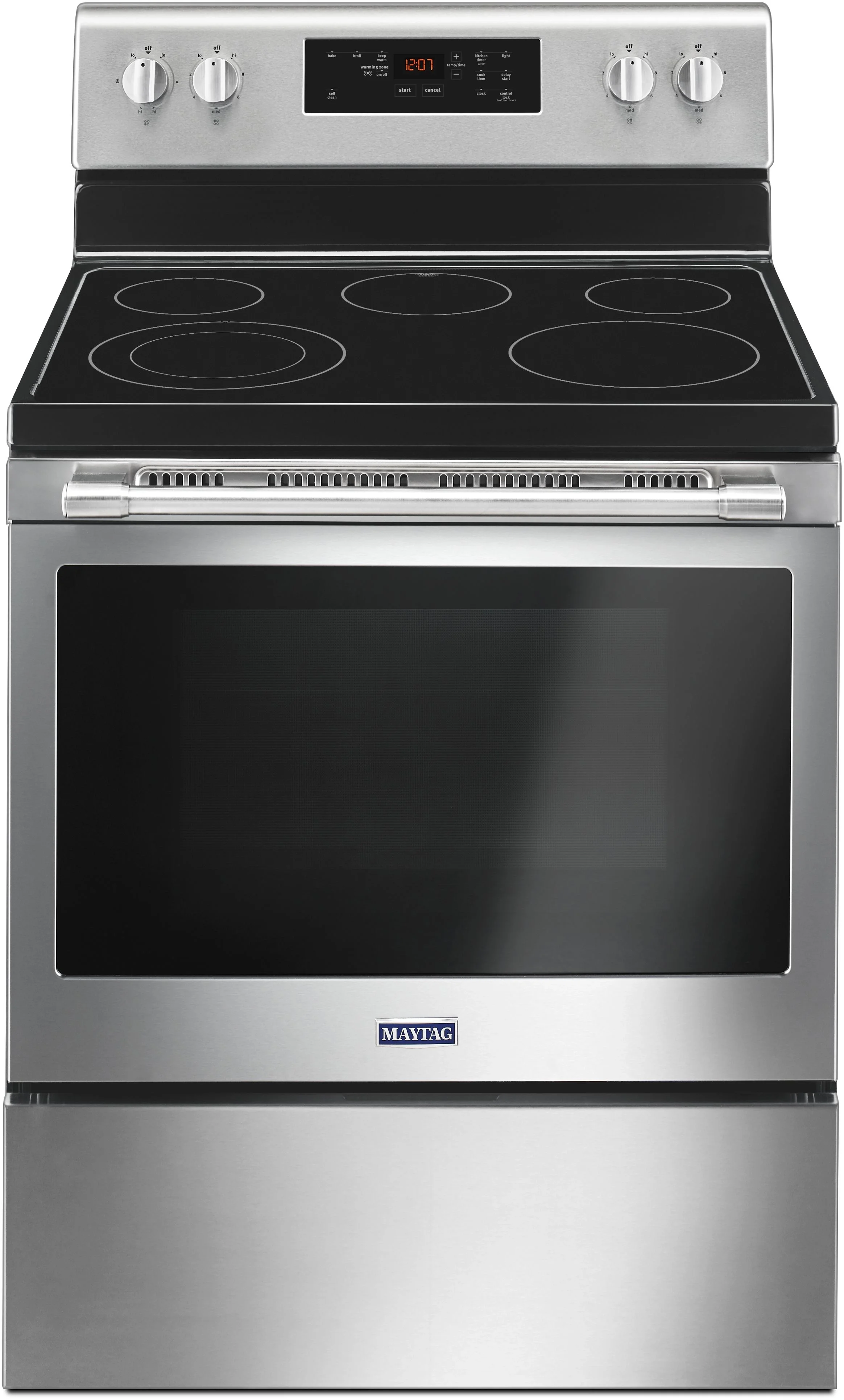 Maytag 30" Fingerprint Resistant Stainless Steel Electric Range