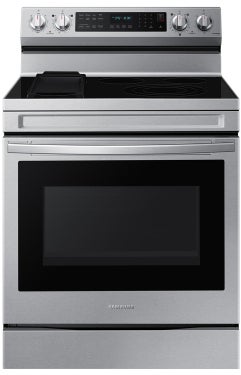 Samsung Smart Freestanding Electric Range 6.3 Cu. Ft. With Air Fry, Convection+, And Griddle: Stainless Steel