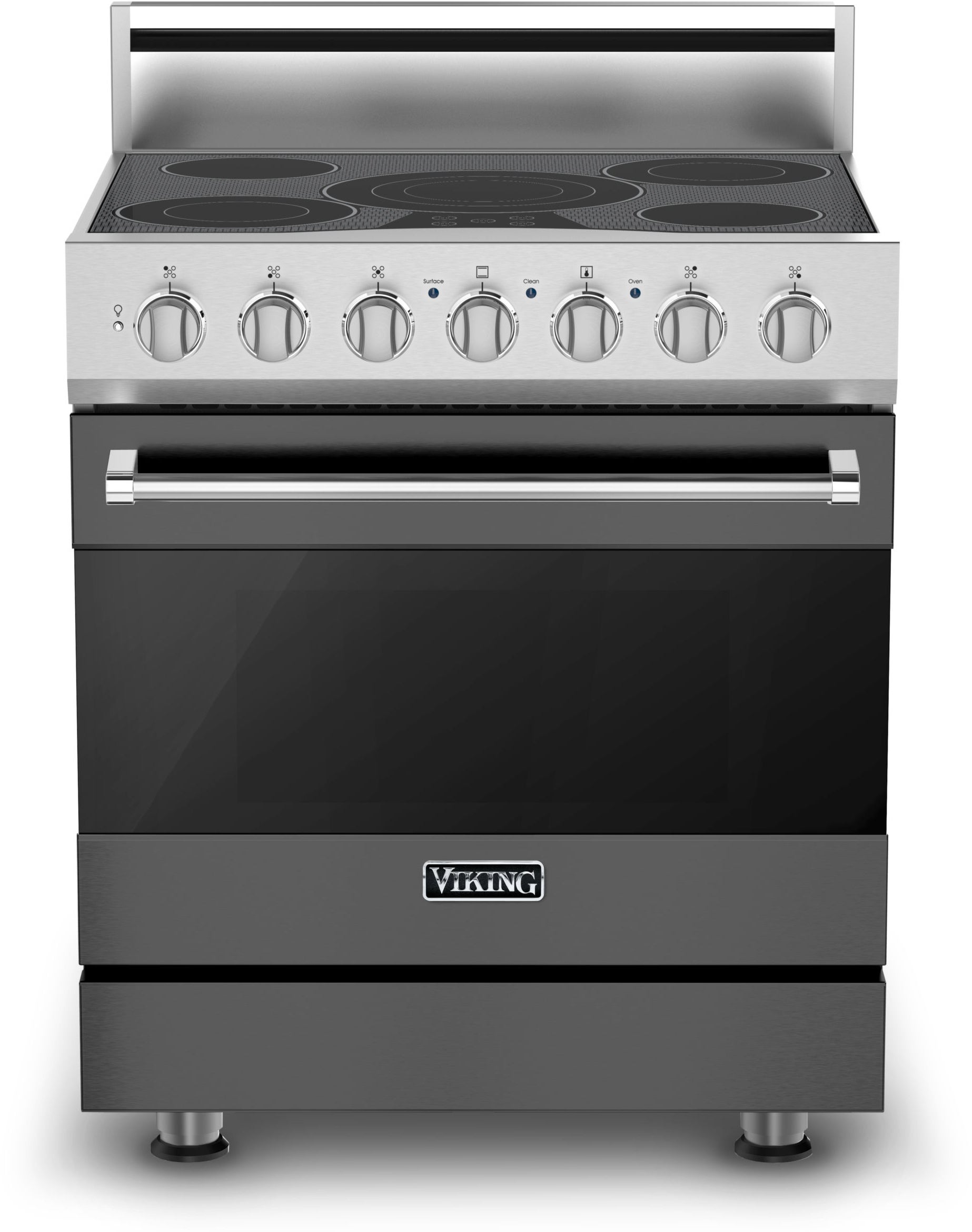 Viking RVER33015BDG 3 Series 30 Inch Damascus Grey Electric Convection Freestanding Range