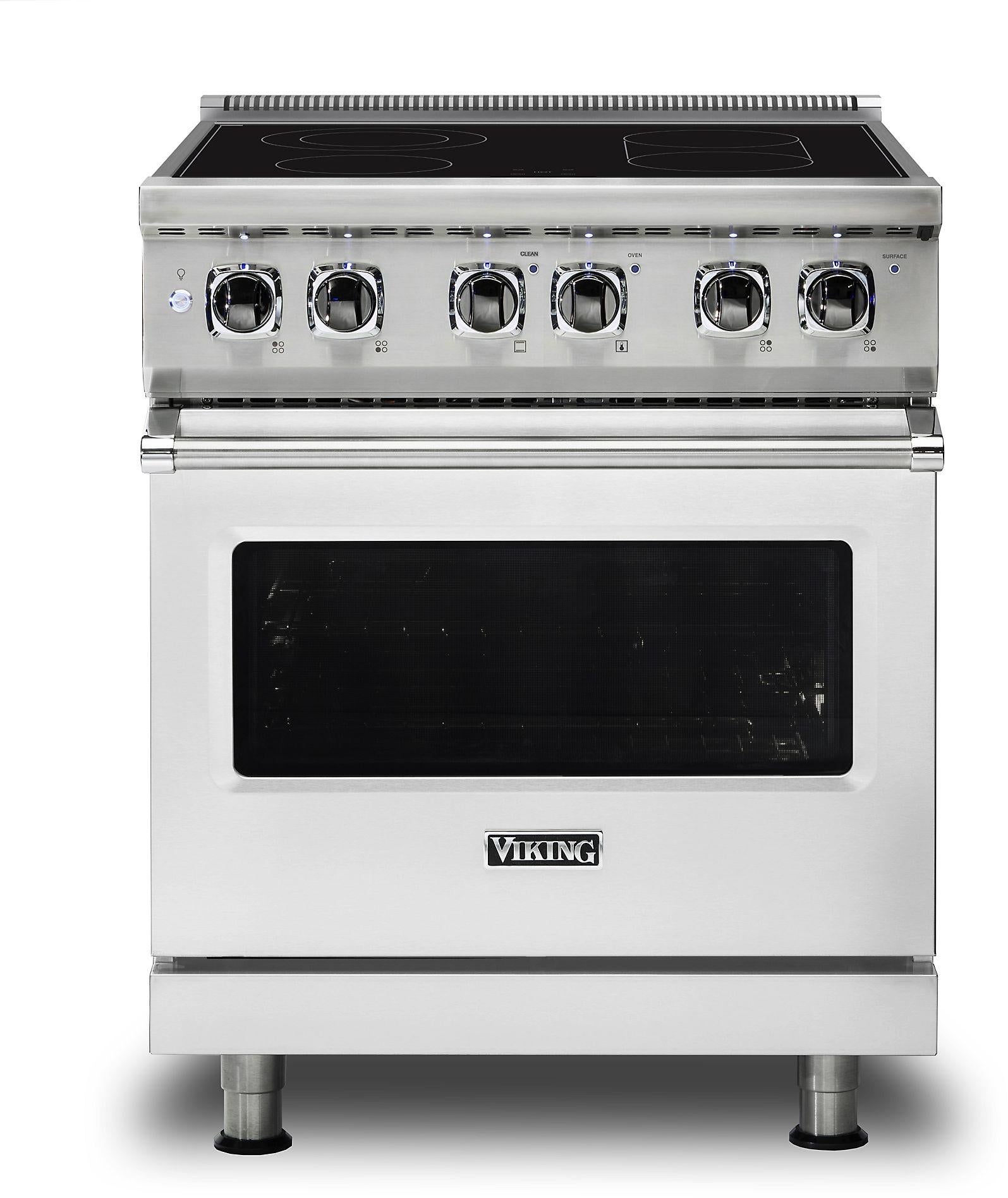 Viking VER53014BSS 30 Inch Stainless Steel Electric Freestanding Range, in Stainless Steel
