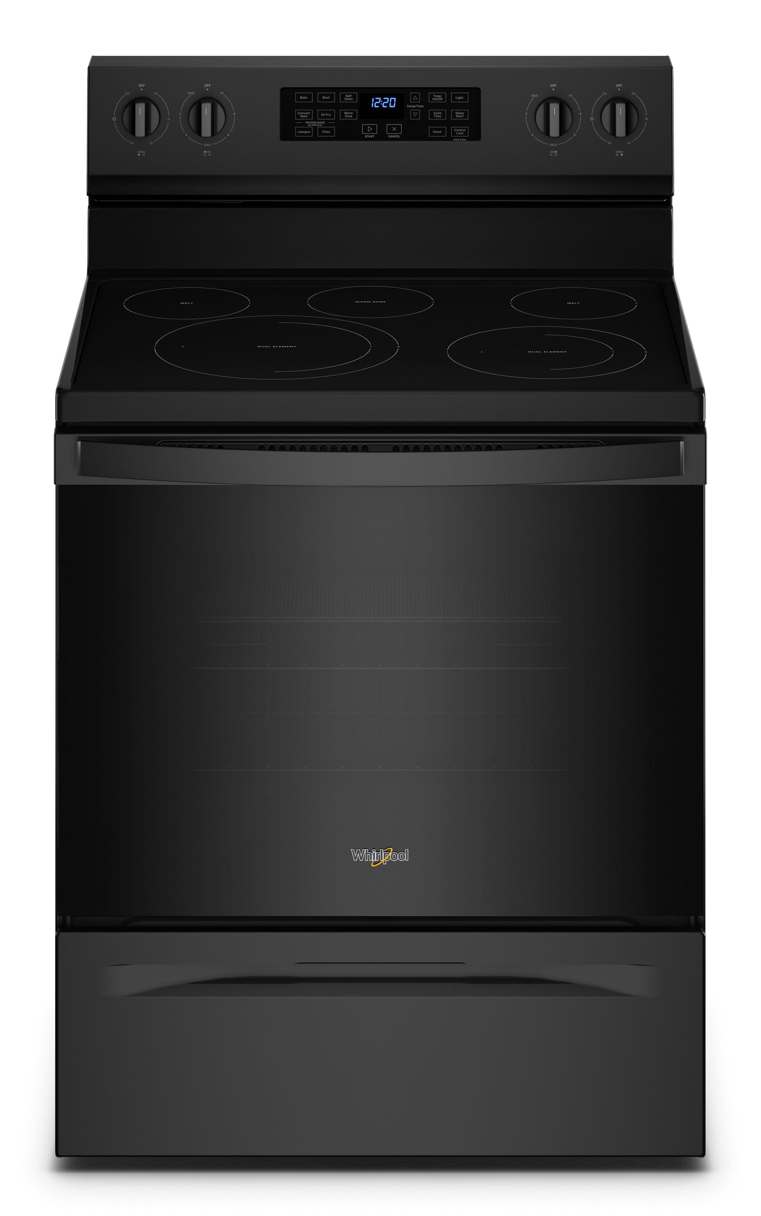 Whirlpool WFE550S0LB 30 Inch Electric Freestanding Range