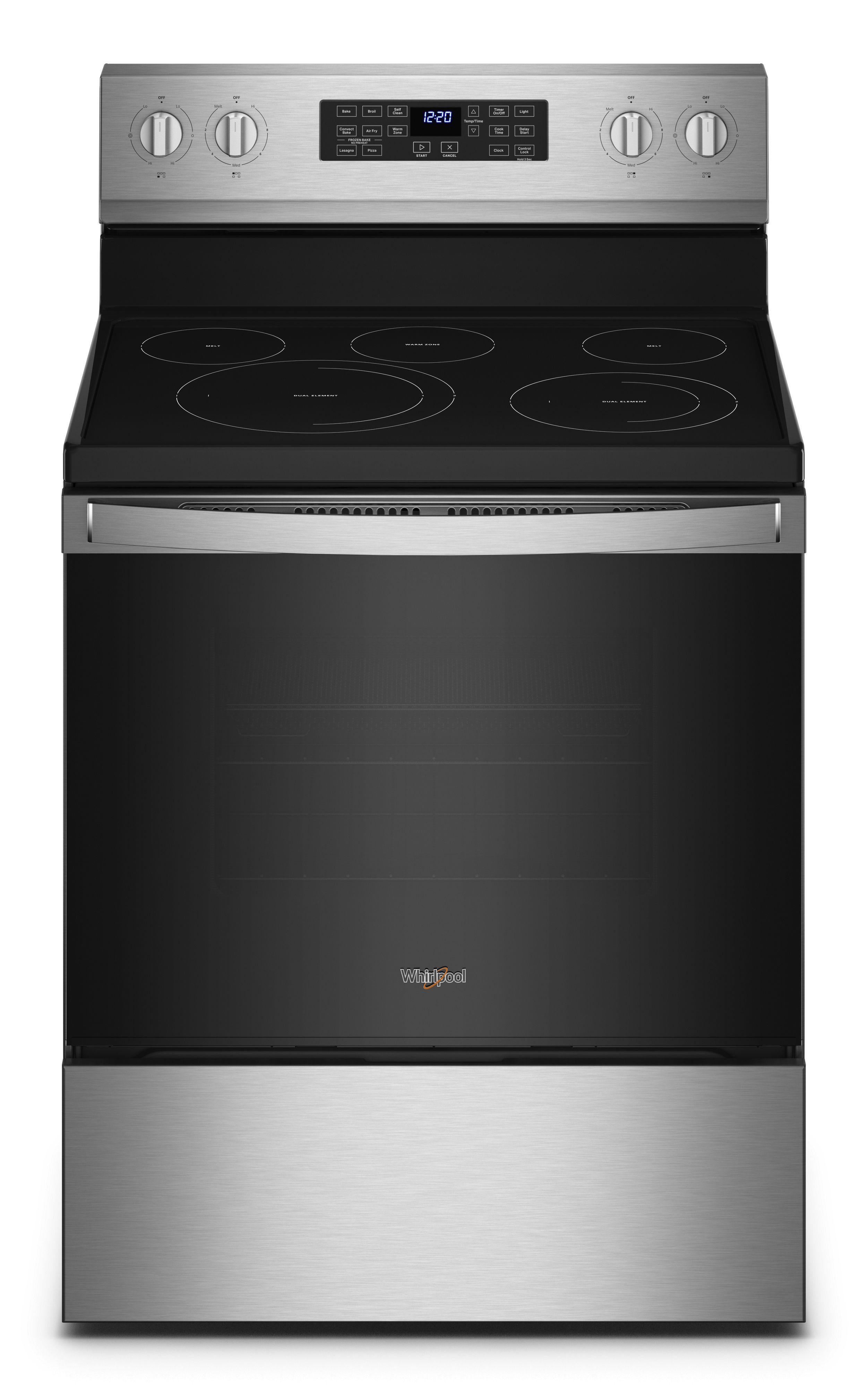 Whirlpool WFE550S0LZ 30 Inch Electric Freestanding Range