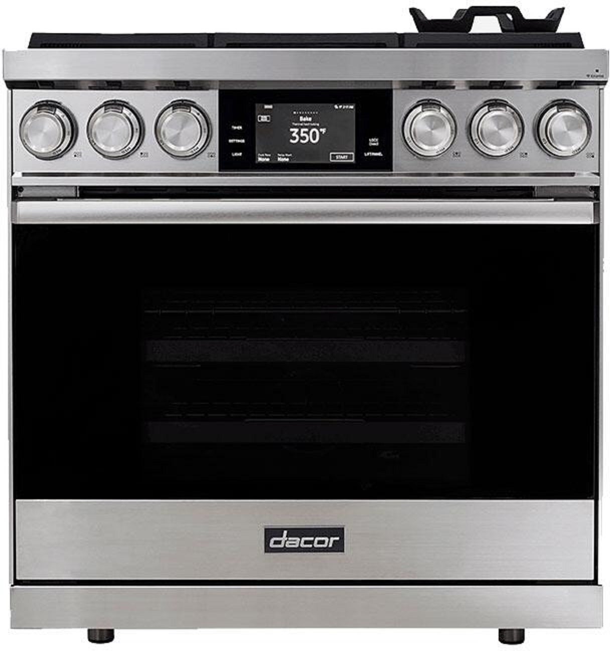 Dacor 36" Stainless Steel Natural Gas Sealed Burner Range - Convection