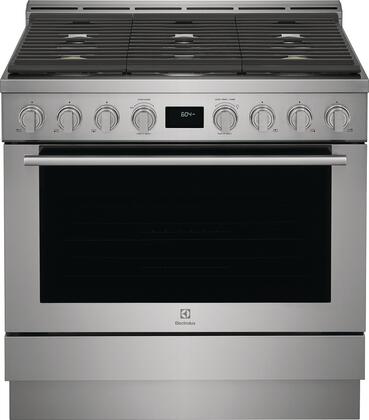 Electrolux ECFG3668AS 36 Inch Gas Freestanding Range