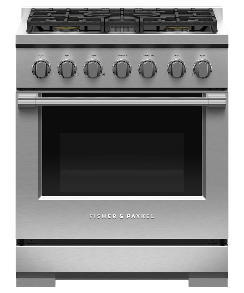 Fisher Paykel RGV3305L Professional Series Stainless Steel Freestanding Range