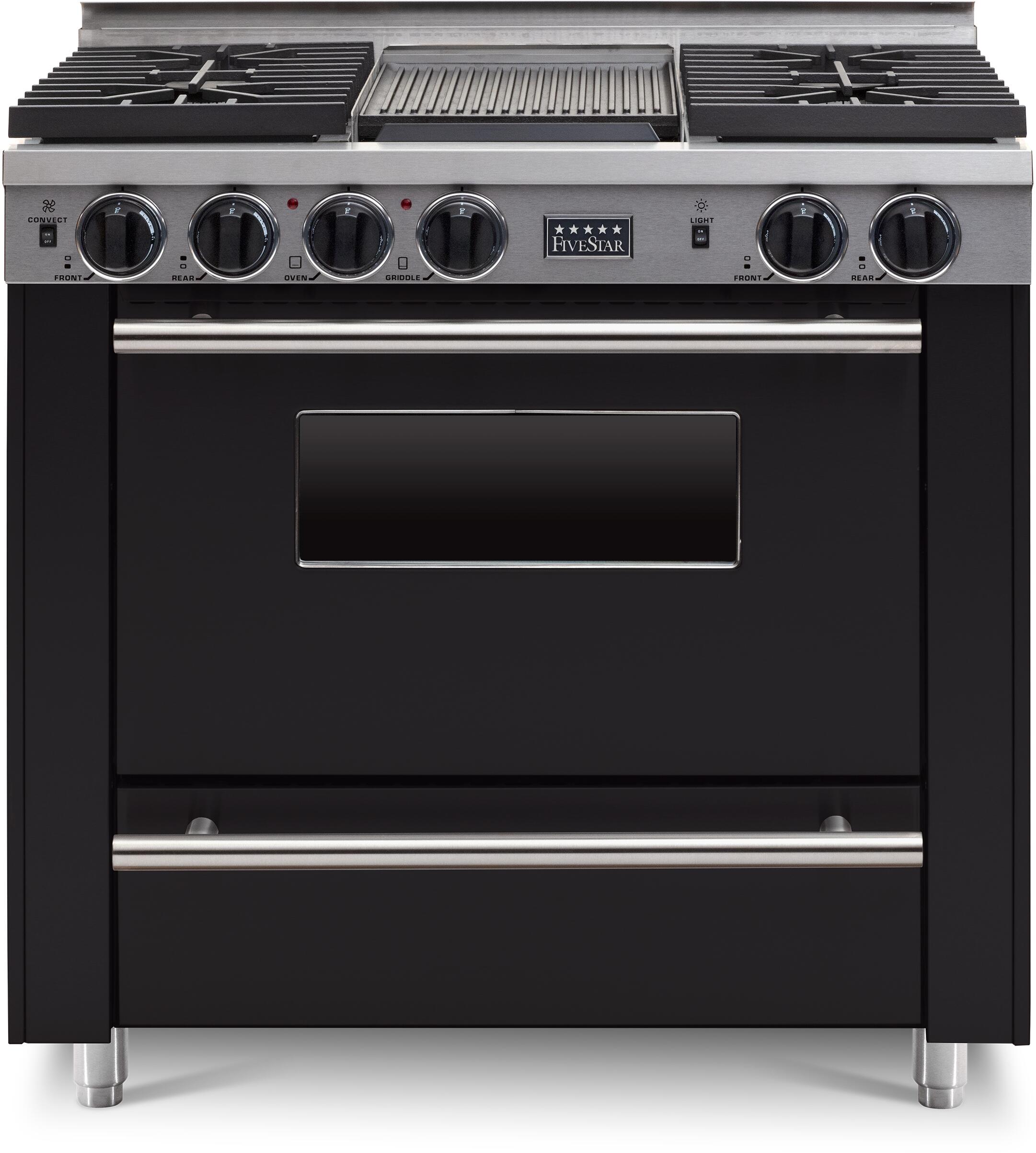 FiveStar TPN3327W 36 Inch Gas Freestanding Range