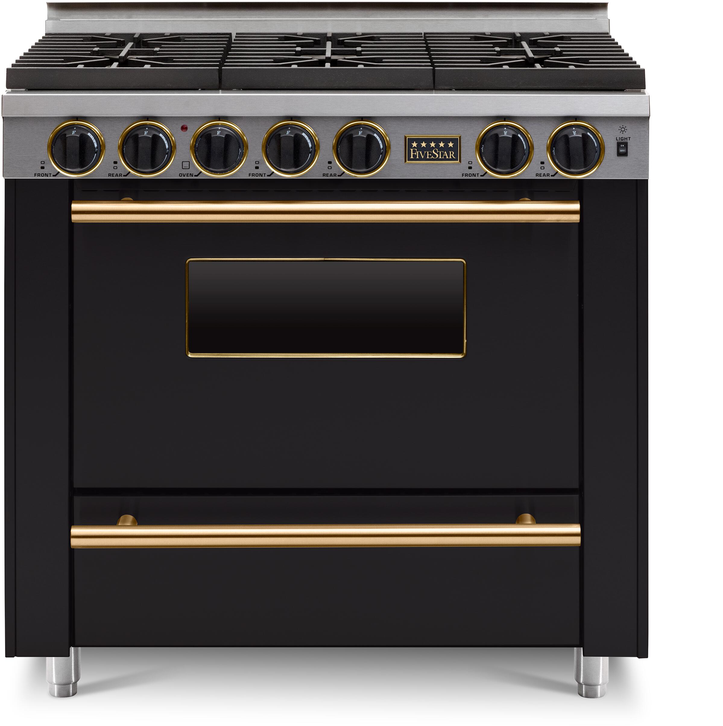 FiveStar TPN3367SW 36 Inch Gas Freestanding Range
