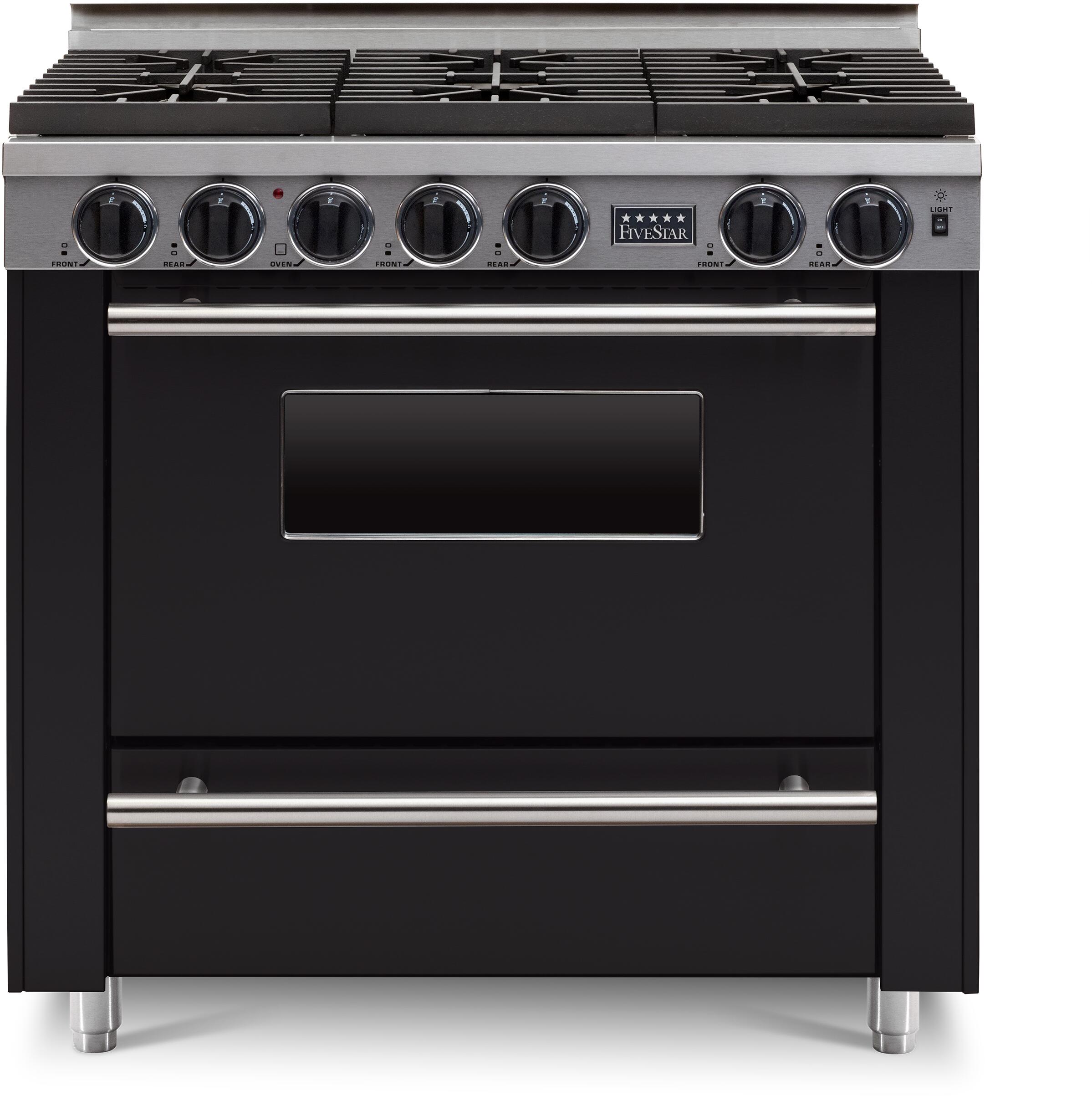 FiveStar TPN3367W 36 Inch Gas Freestanding Range