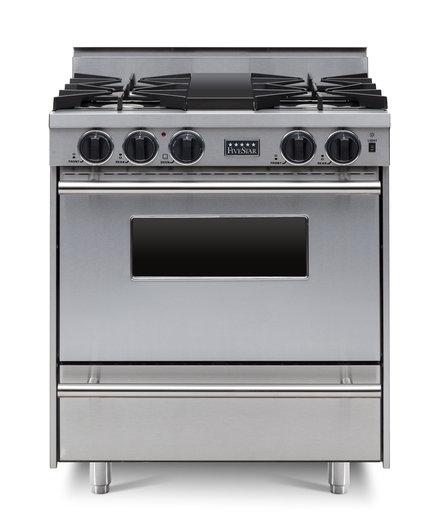 FiveStar TTN2617BW 30 Inch Stainless Steel Gas Freestanding Range, in Stainless Steel