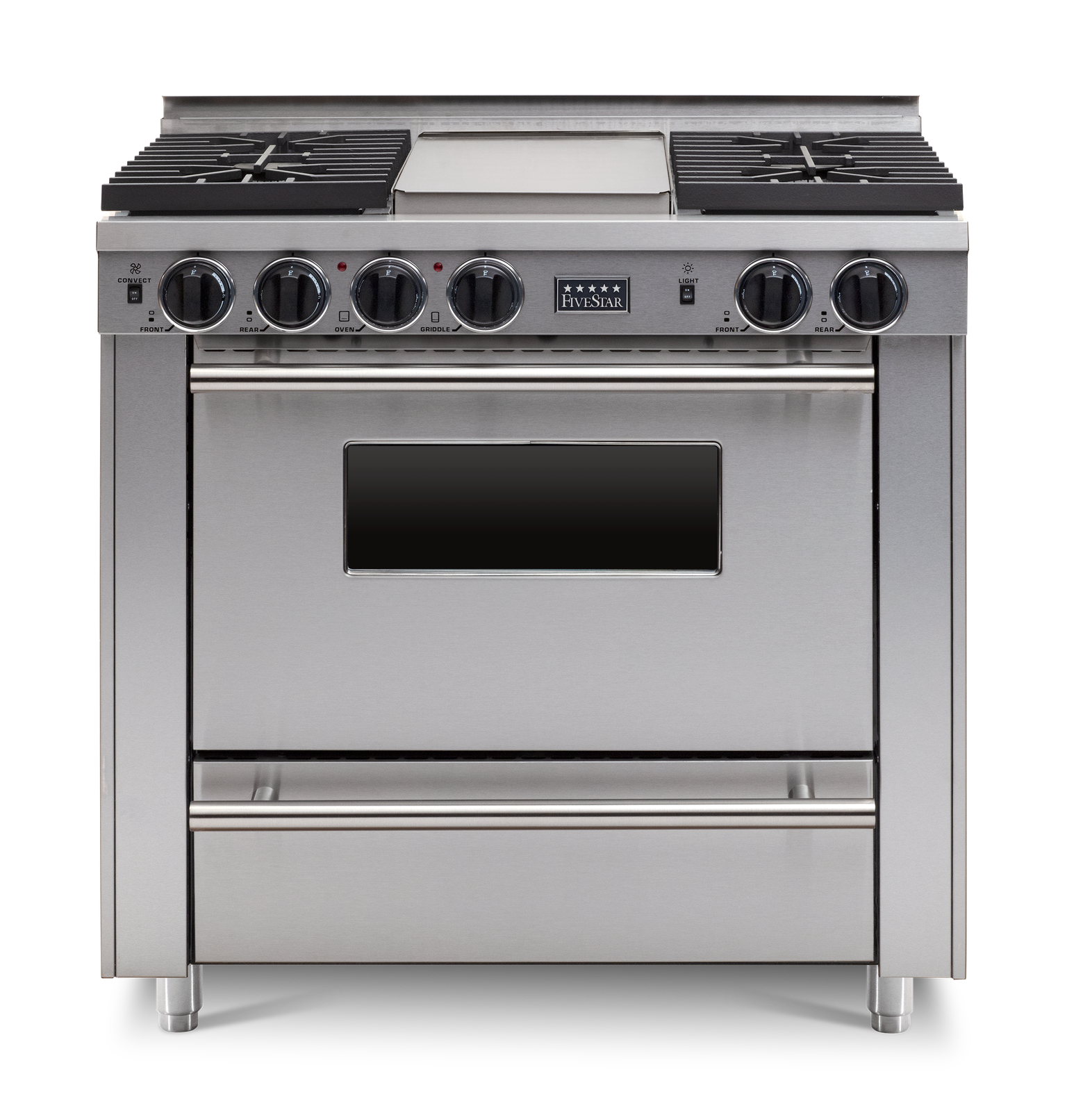 FiveStar TTN3327BW 36 Inch Gas Freestanding Range