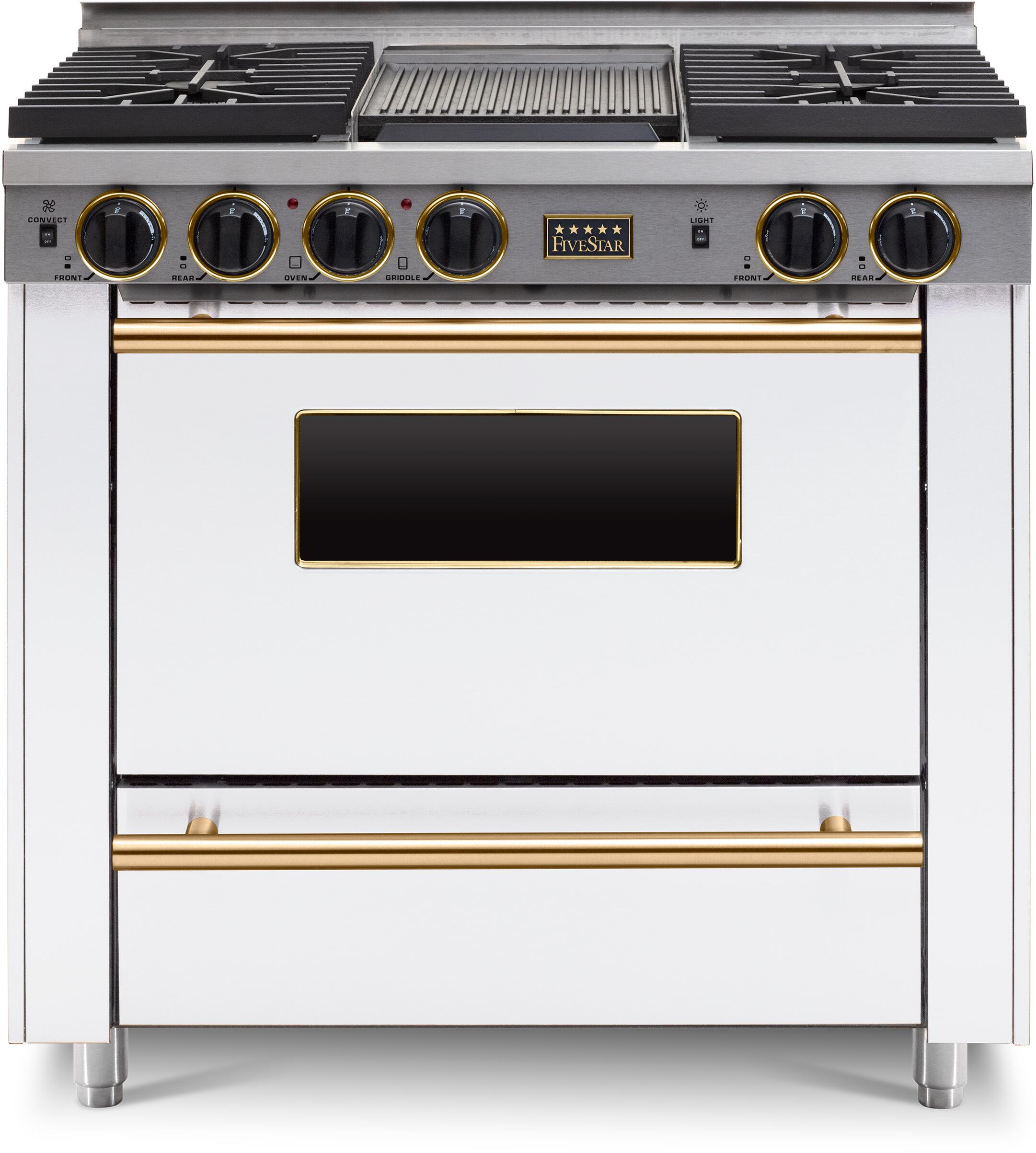 FiveStar WPN3327SW 36 Inch Gas Freestanding Range