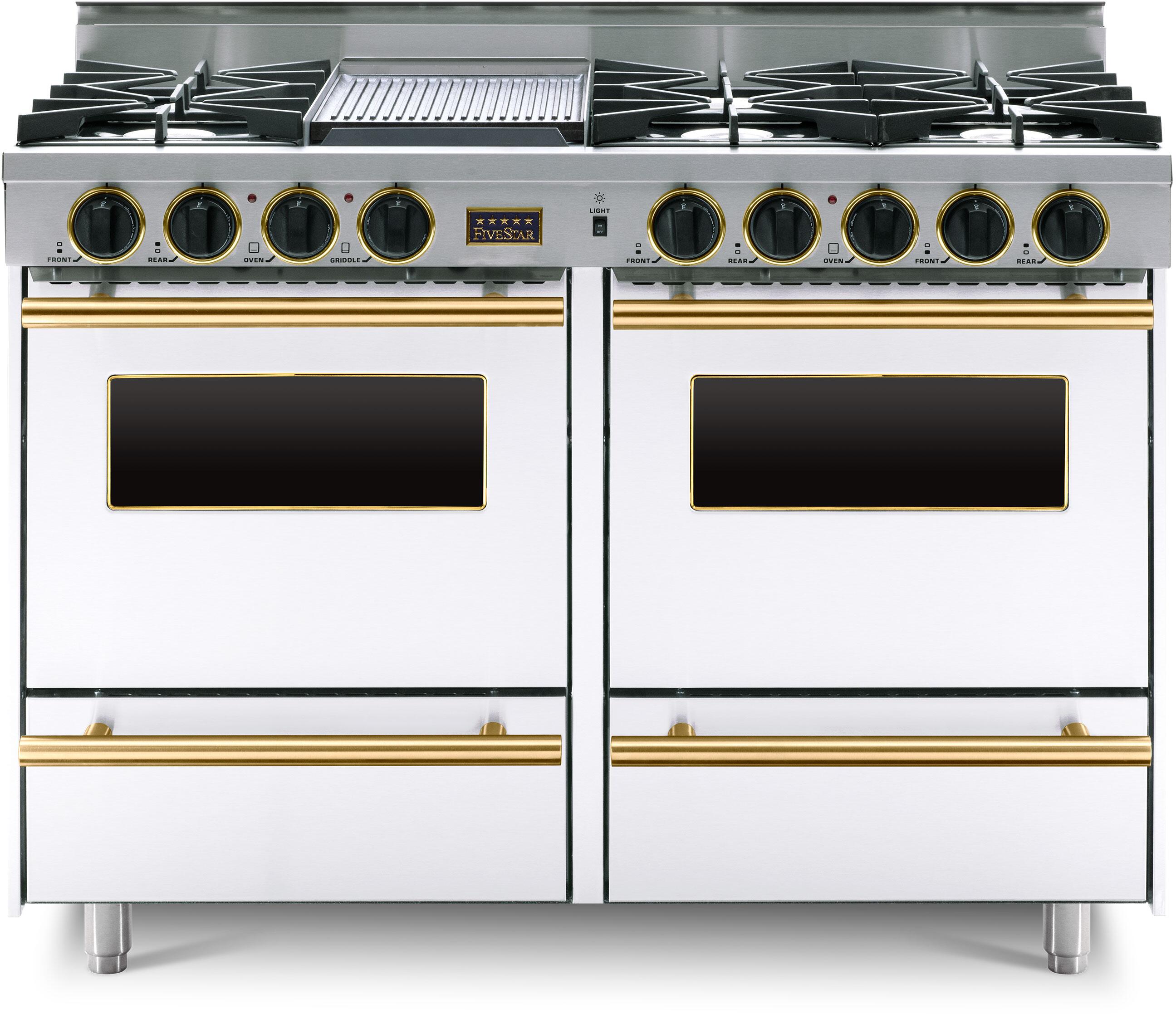 FiveStar WPN5117SW 48 Inch Gas Freestanding Range