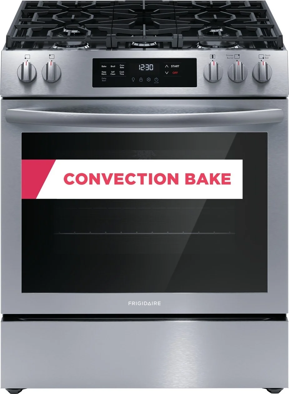 Frigidaire FCFG3083AS 30 Inch Gas Freestanding Range