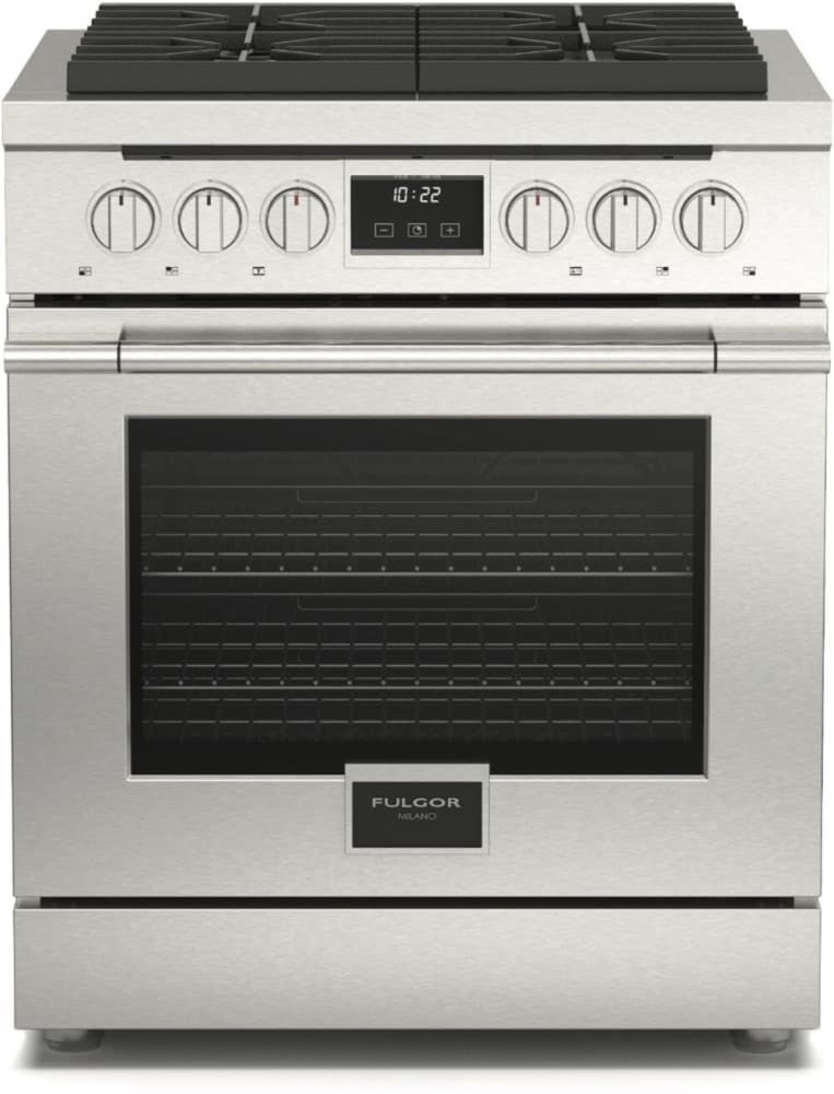 Fulgor Milano F4PGR304S2 Accento Series 30 Inch Gas Freestanding Range