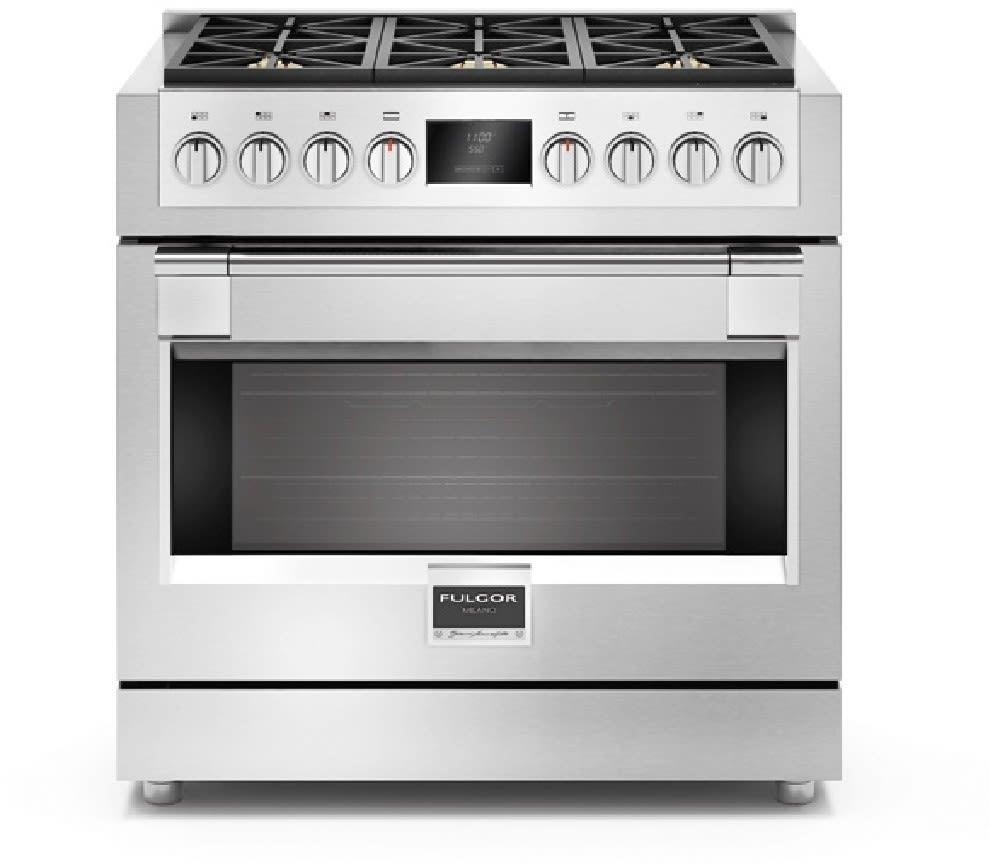 Fulgor Milano F6PGR366S2 Sofia Series 36 Inch Stainless Steel Gas Convection Freestanding Range