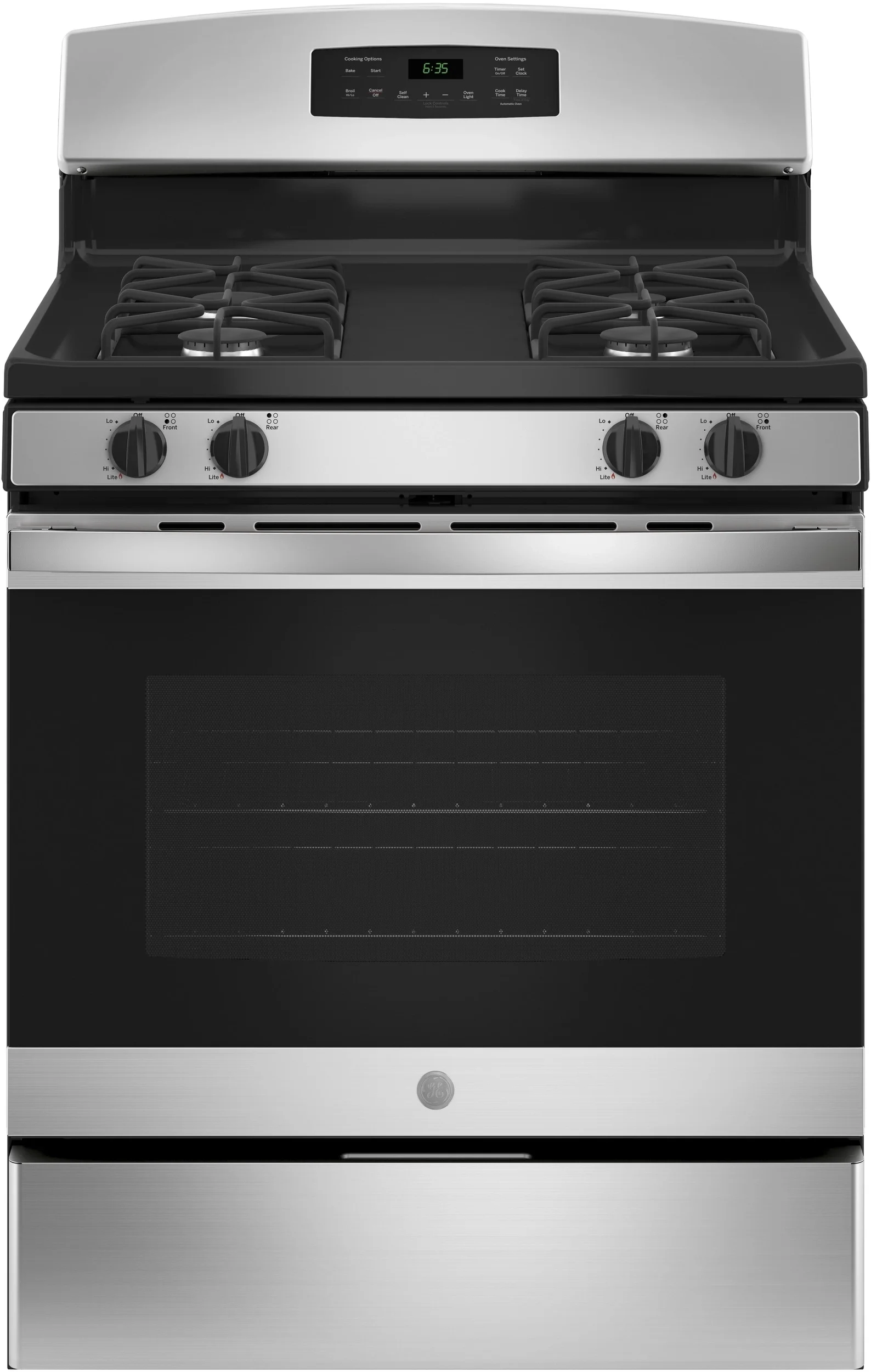 GE 30" Stainless Steel Gas Sealed Burner Range