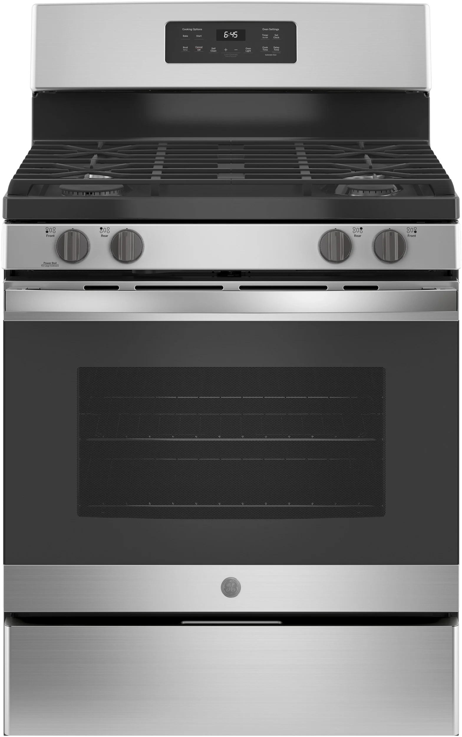 GE 30" Stainless Steel Gas Sealed Burner Range