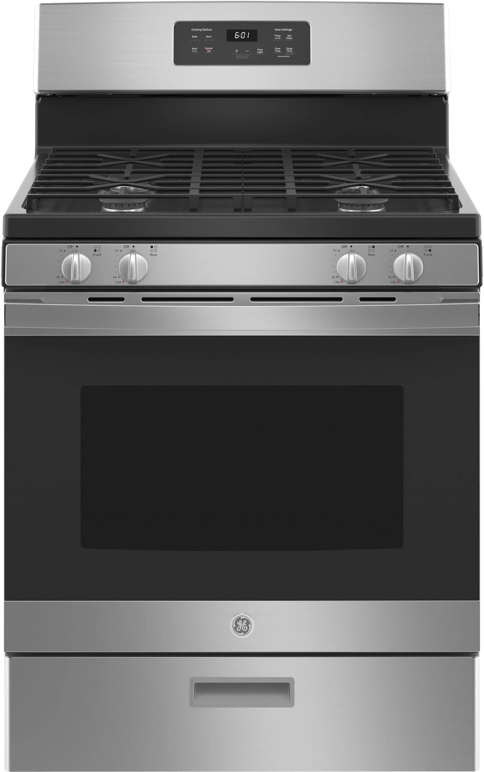 GE JGBS61RPSS 30 Inch Stainless Steel Gas Freestanding Range