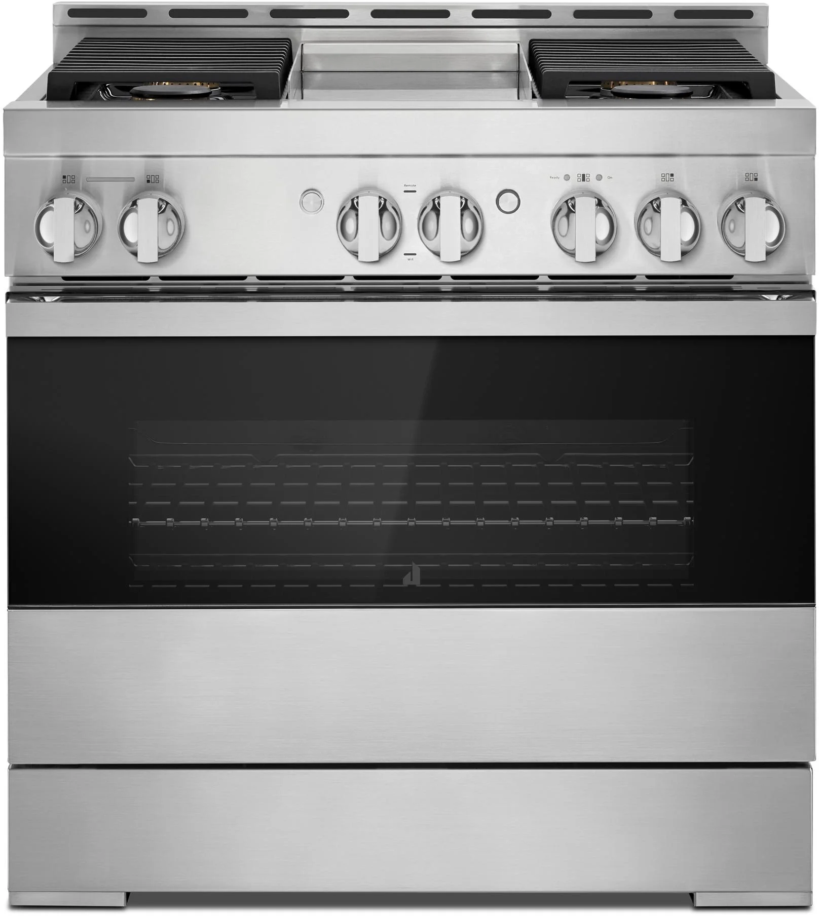 Jenn Air Jenn-Air JGRP536HM Noir Series 36 Inch Stainless Steel Gas Convection Freestandi