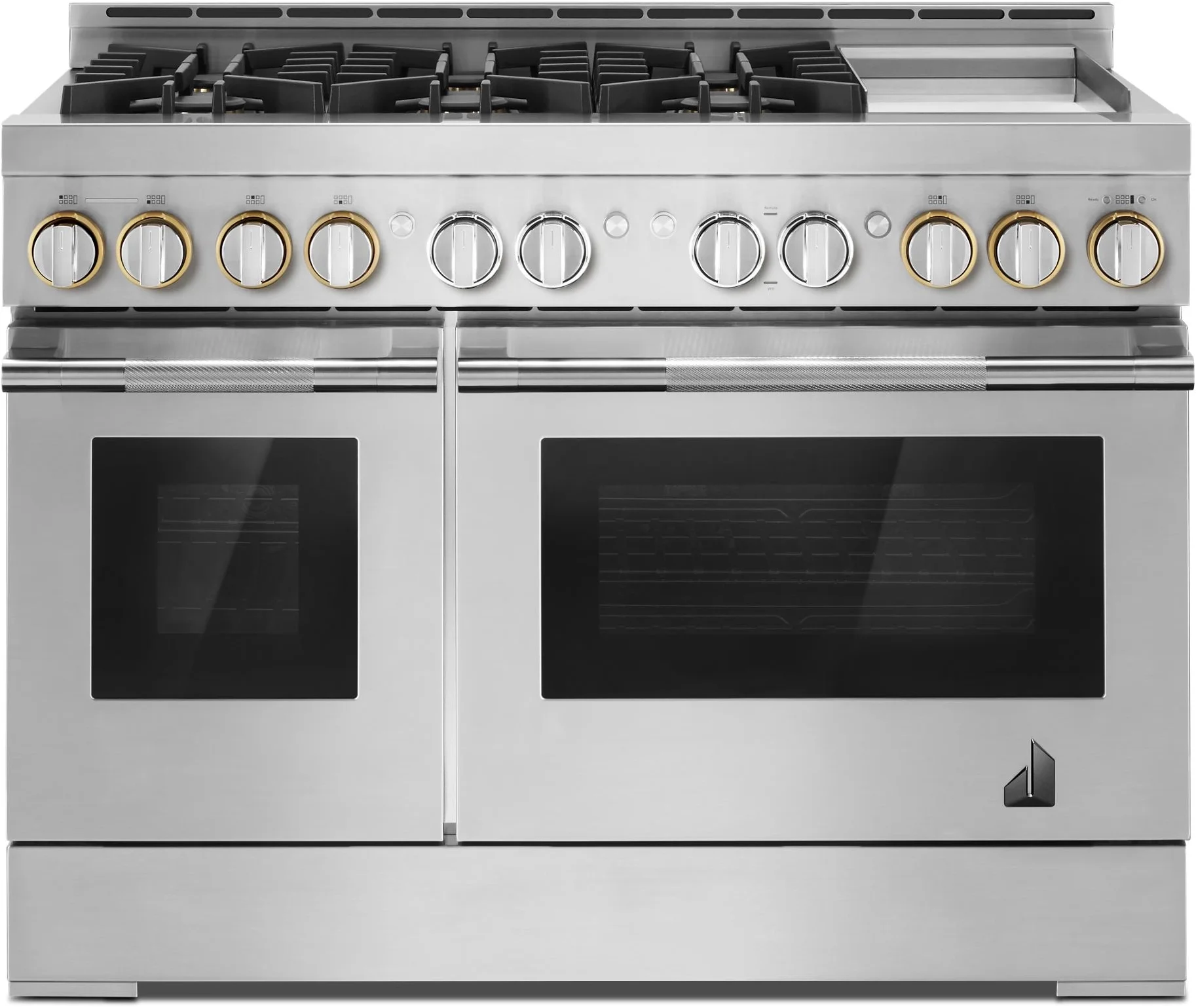 Jenn Air Jenn-Air JGRP548HL RISE Series 48 Inch Stainless Steel Gas Convection Double Ove