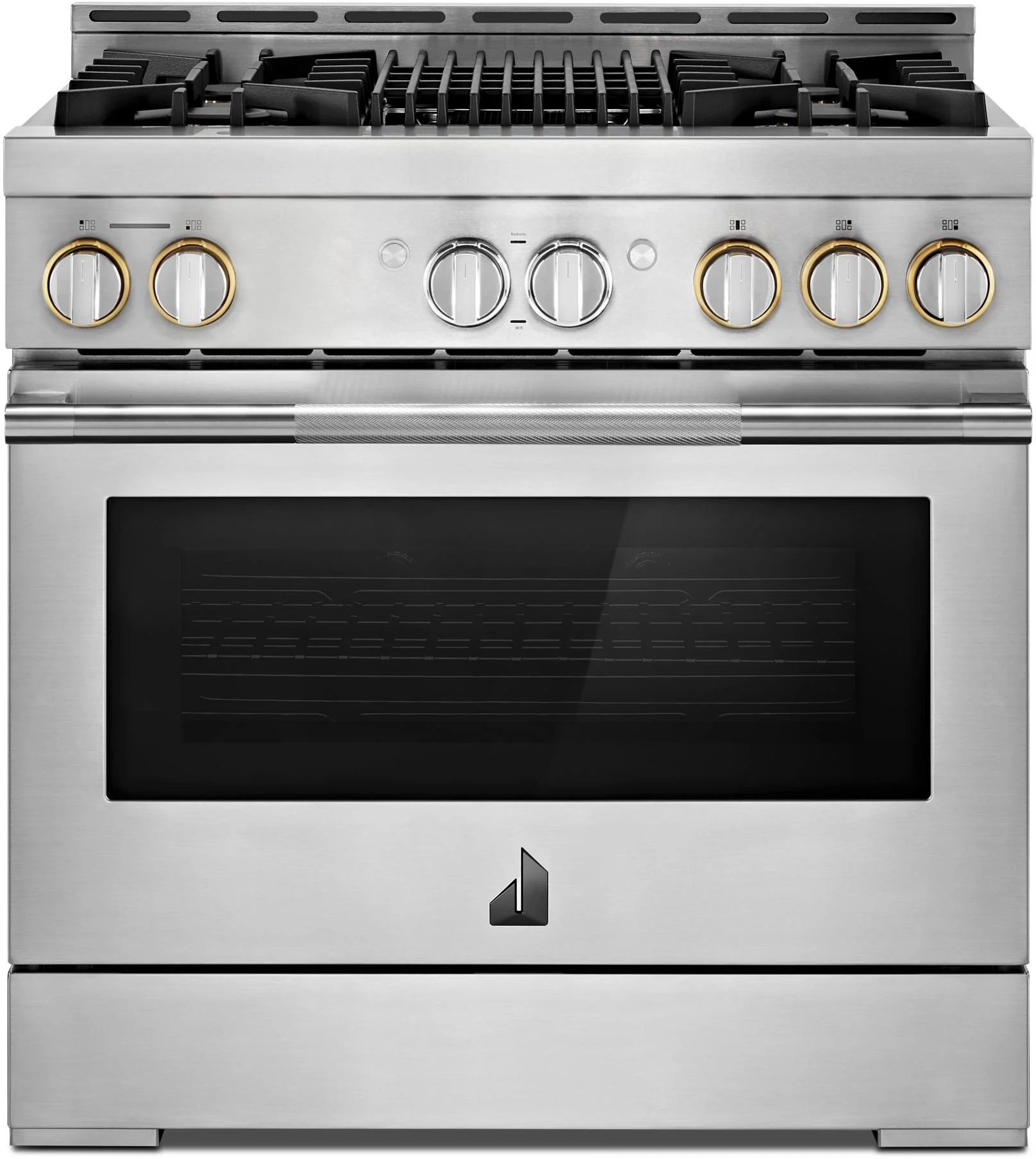 Jenn Air JGRP636HL RISE Series 36 Inch Stainless Steel Gas Convection Freestanding Range