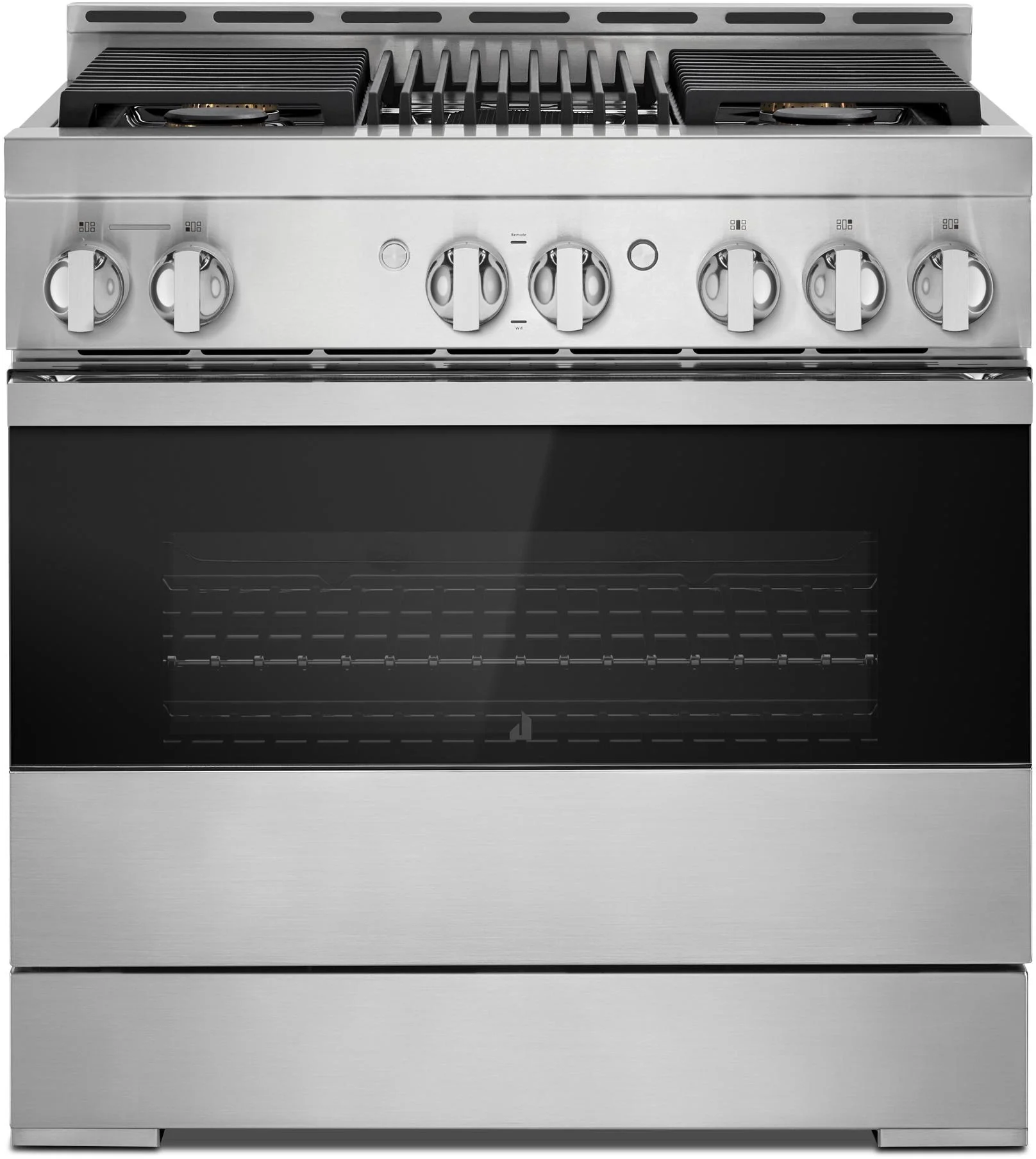 Jenn Air Jenn-Air JGRP636HM Noir Series 36 Inch Stainless Steel Gas Convection Freestandi