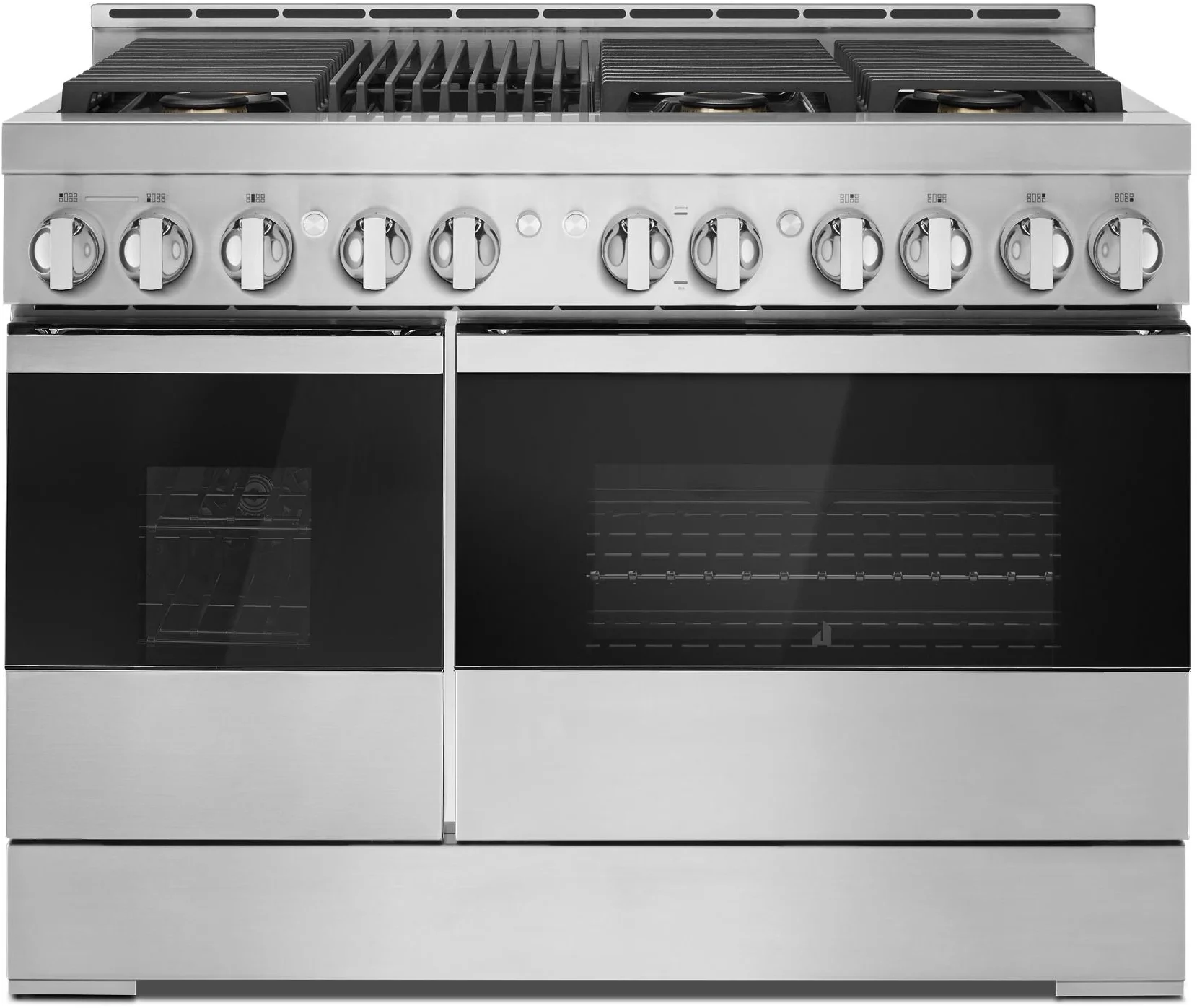 Jenn Air Jenn-Air JGRP648HM Noir Series 48 Inch Stainless Steel Gas Convection Double Ove