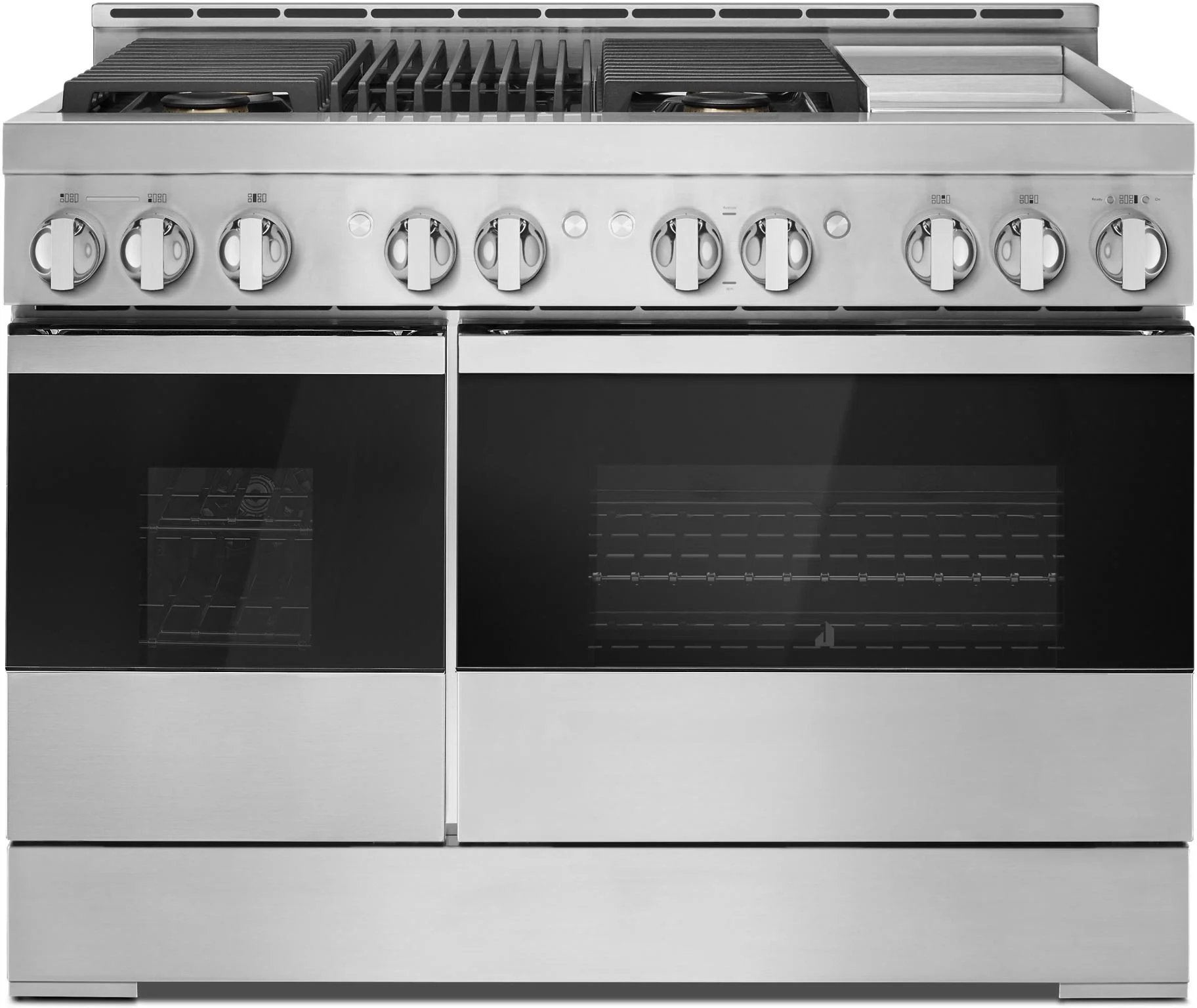 Jenn Air Jenn-Air JGRP748HM Noir Series 48 Inch Stainless Steel Gas Convection Double Ove
