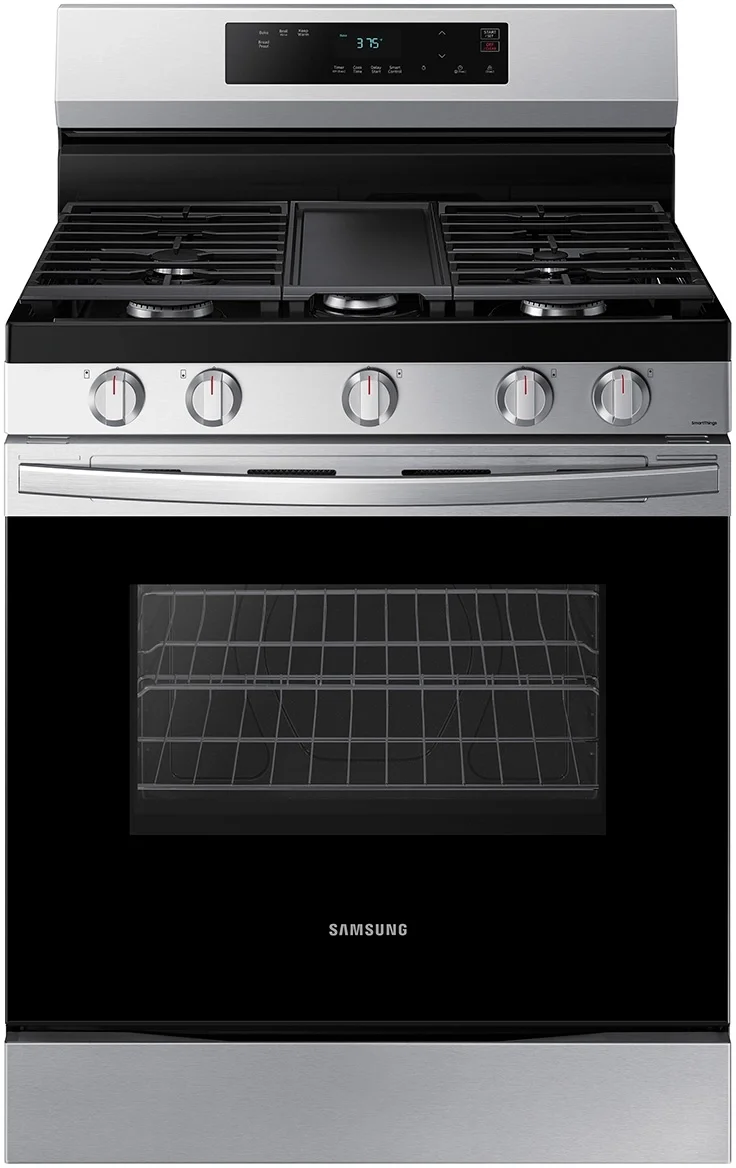 Samsung NX60A6111SS Stainless Steel Gas Freestanding Range, in Stainless Steel