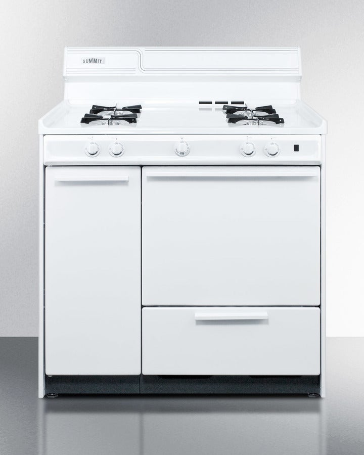 Summit 36" White Gas Open Burner Range