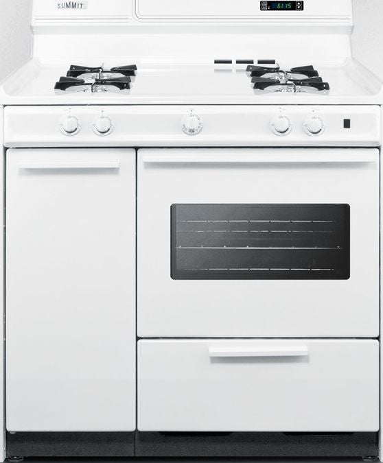 Summit 36" White Gas Open Burner Range